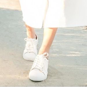 Jack Rogers Whitney Leather Sneakers sz 8,5